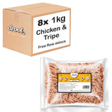 Drool Mince Freeflow Chicken & Tripe 1kg - 8 pack