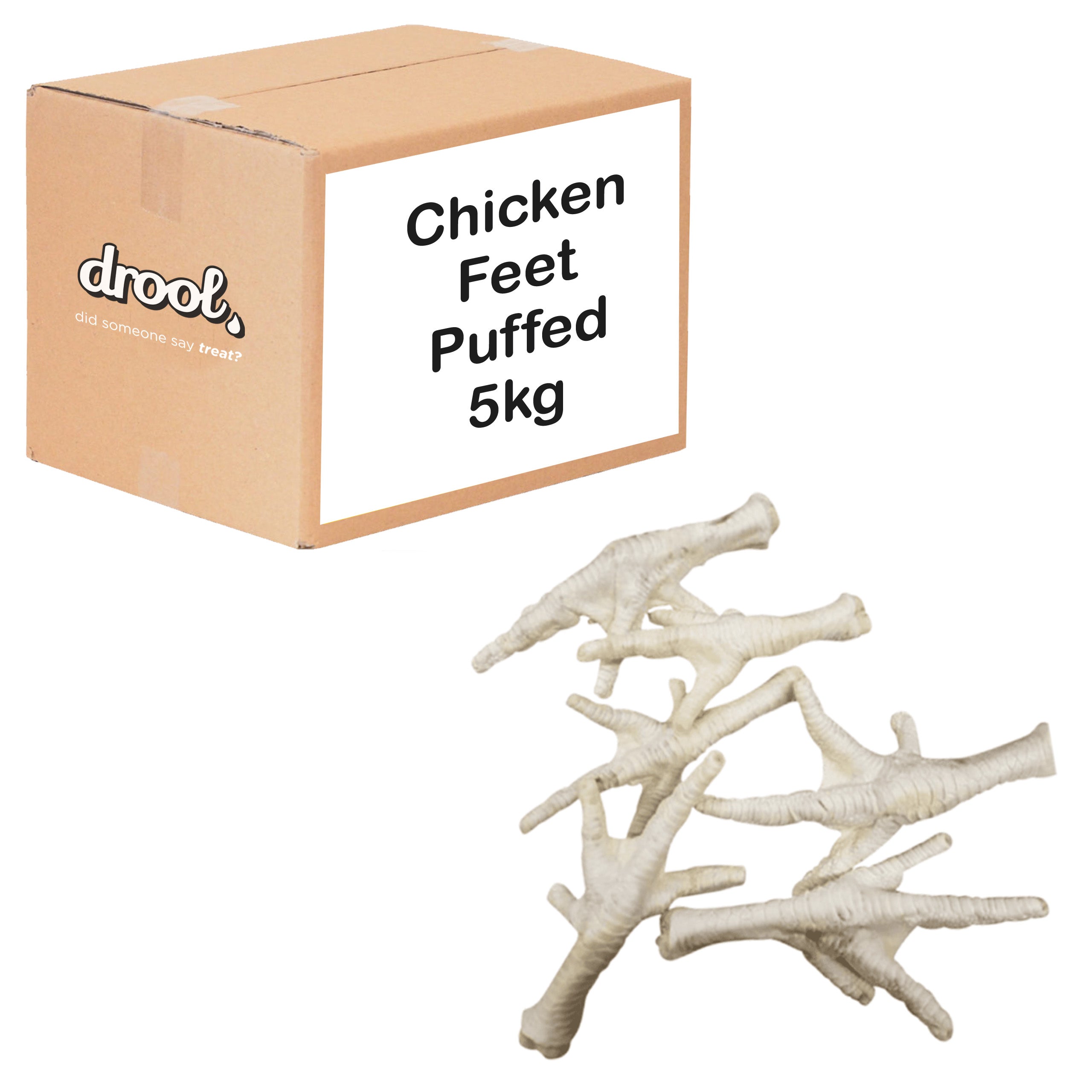 Drool Chicken Feet Puffed
