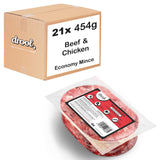 Drool Mince Economy Beef & Chicken 454g - 21 pack