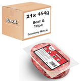 Drool Mince Economy Beef & Tripe 454g - 21 pack