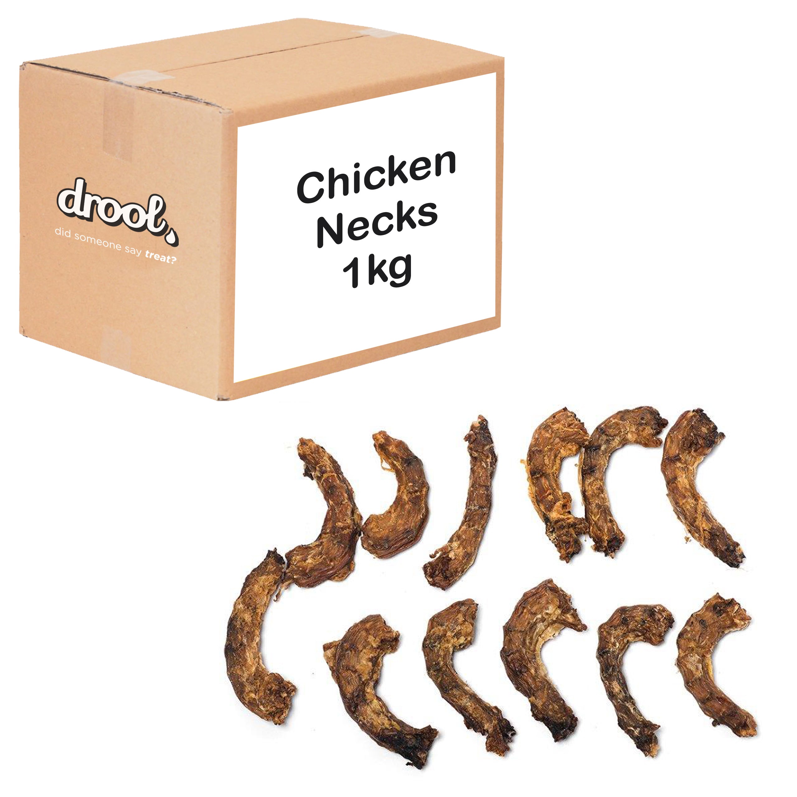 Drool Chicken Necks 200g - 10 pack