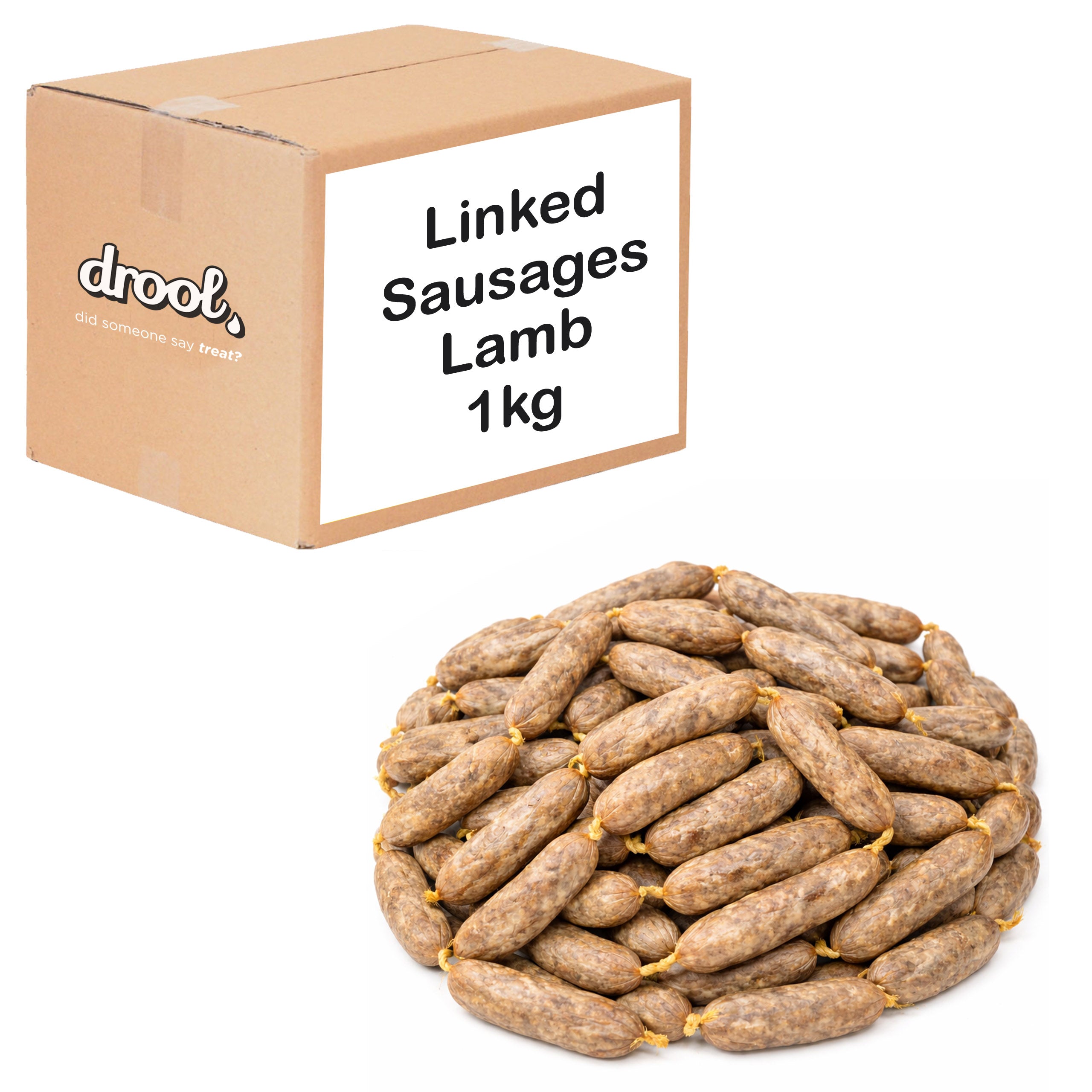 Drool Linked Sausages Lamb 1kg