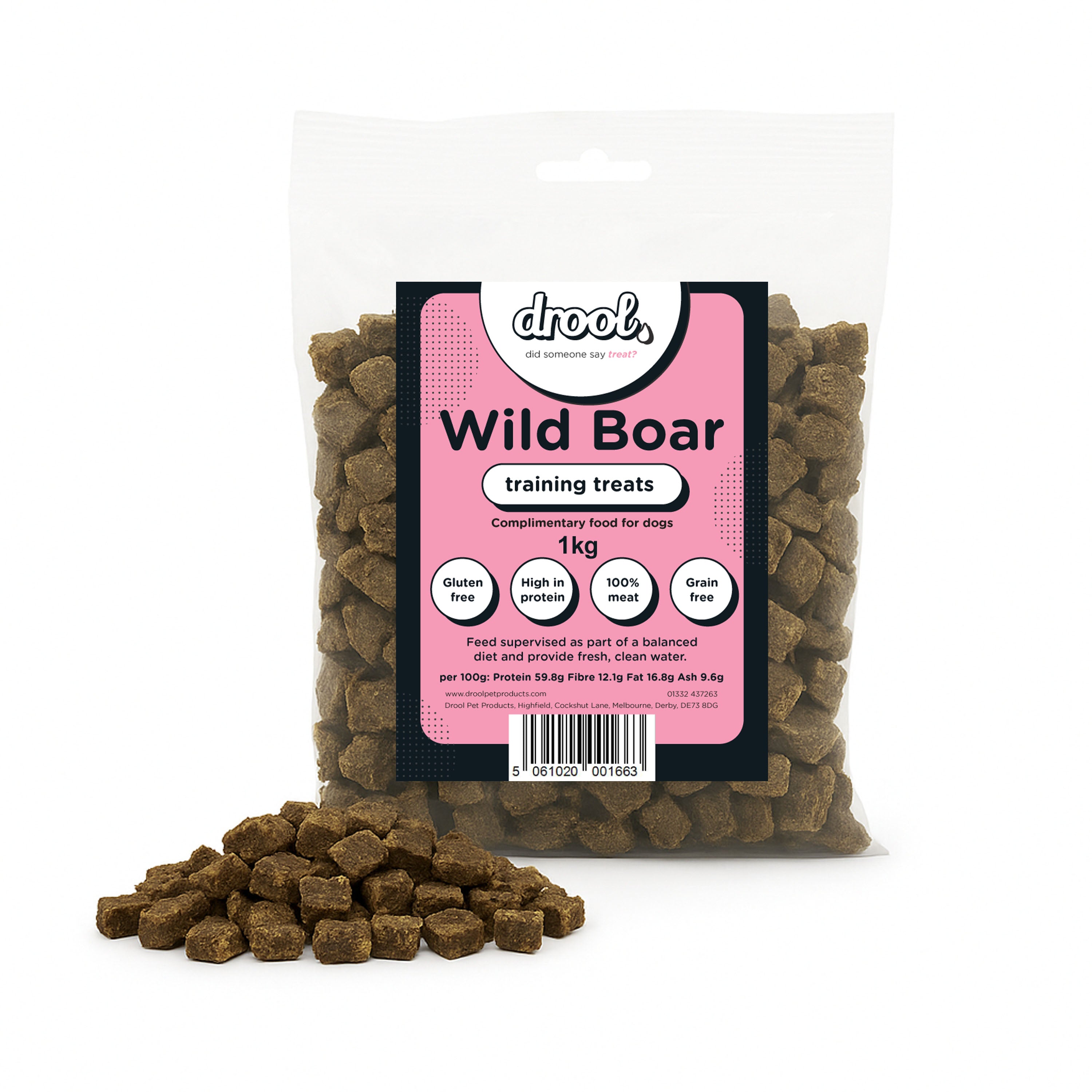 Drool Training Treats - Wild Boar