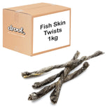 Fish Skin Twists (1kg) Wholesale