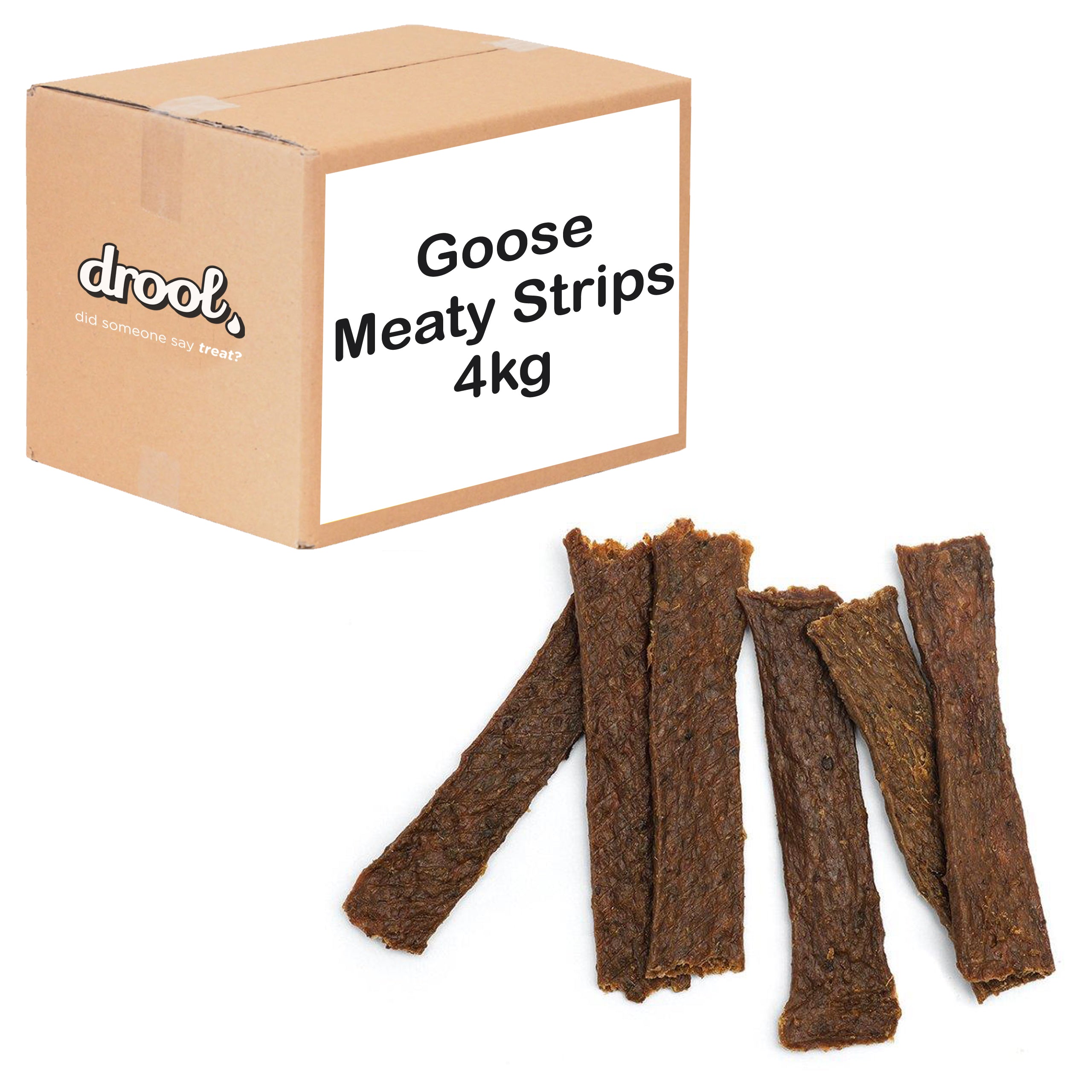 Drool Meaty Strips - Goose